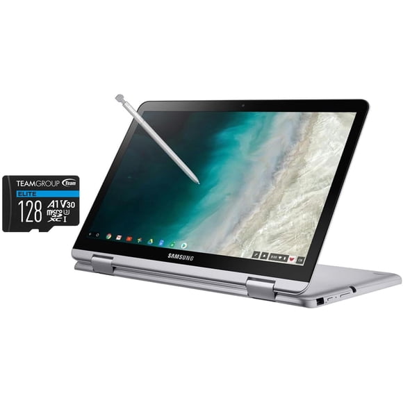 Ordenador portátil SAMSUNG Chromebook Plus de 12,2 pulgadas, FHD, 2 en 1, 4 GB de RAM, 192 GB