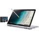 thumbnail image 1 of Ordenador portátil SAMSUNG Chromebook Plus de 12,2 pulgadas, FHD, 2 en 1, 4 GB de RAM, 192 GB, 1 of 9
