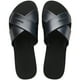 thumbnail image 1 of Sandalia Mujer Aqua Metallic Negro Havaianas, 1 of 6