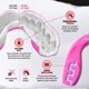 thumbnail image 3 of Protector Bucal SAFEJAWZ Pink Viper Doble Capa con Estuche, 3 of 8