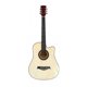 thumbnail image 1 of Guitarra Acústica 39 Pulgadas + Funda Natural Hendrix, 1 of 4
