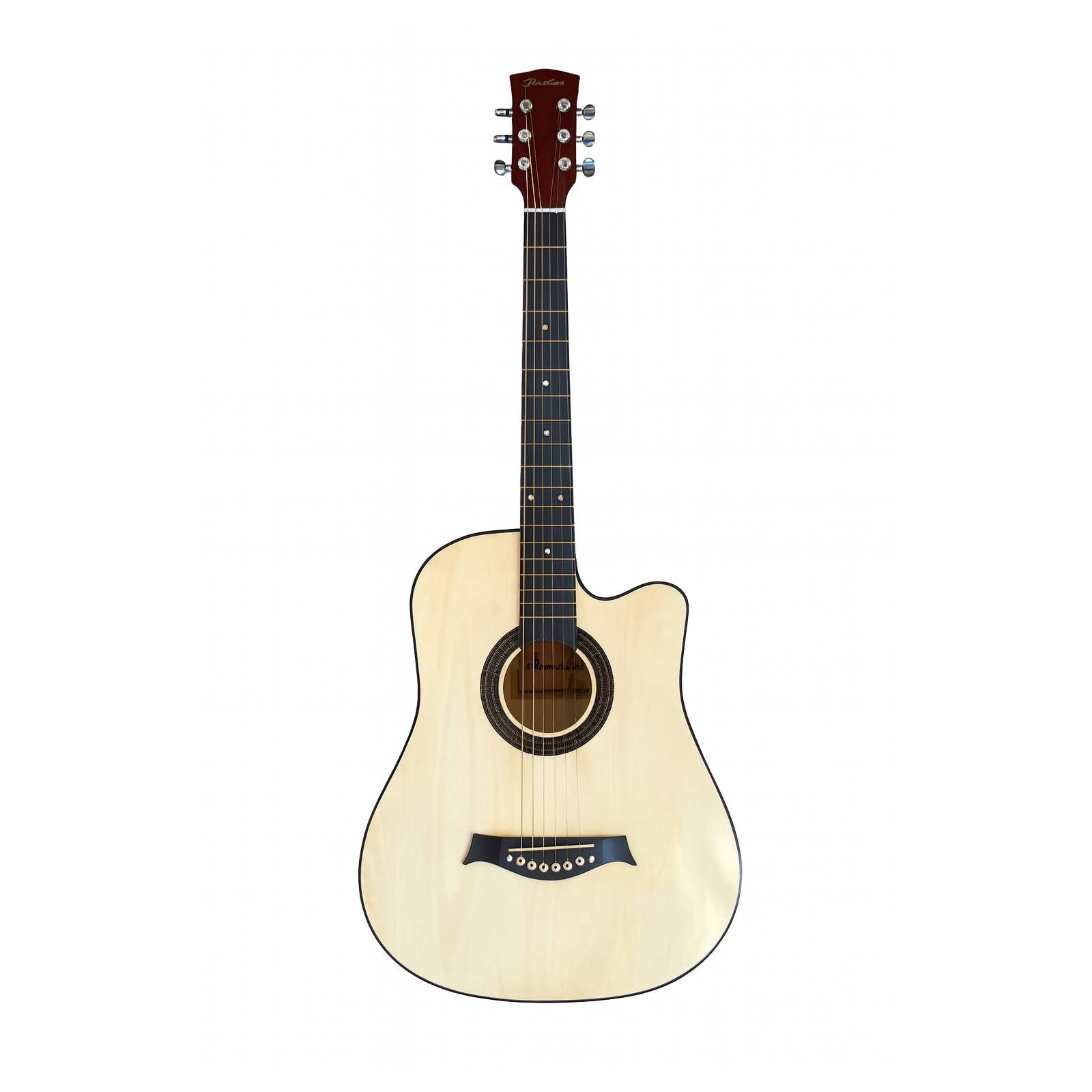 Guitarra Acústica 39 Pulgadas + Funda Natural Hendrix