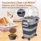 thumbnail image 4 of Contenedor hermético plegable para alimento de perro TIOVERY, 4,5-11,5 kg, 4 of 7