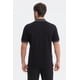 thumbnail image 3 of Polera Hombre Textura Cierre Polo Negro, 3 of 4