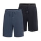 thumbnail image 1 of Shorts de Pijama para Hombre Fila 2-Pack Azul Marino Talle XL, 1 of 7