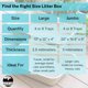 thumbnail image 5 of Caja de arena Luli & Cat 51x37x13 cm, pack de 8 desechables, 5 of 6