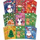 thumbnail image 1 of Adhesivos OHOME: 24 hojas con 8 diseños festivos, 1 of 3