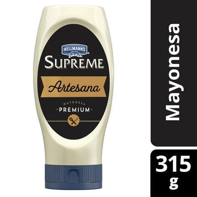 Mayonesa Supreme Artesana Squeeze 315 G Hellmann'S