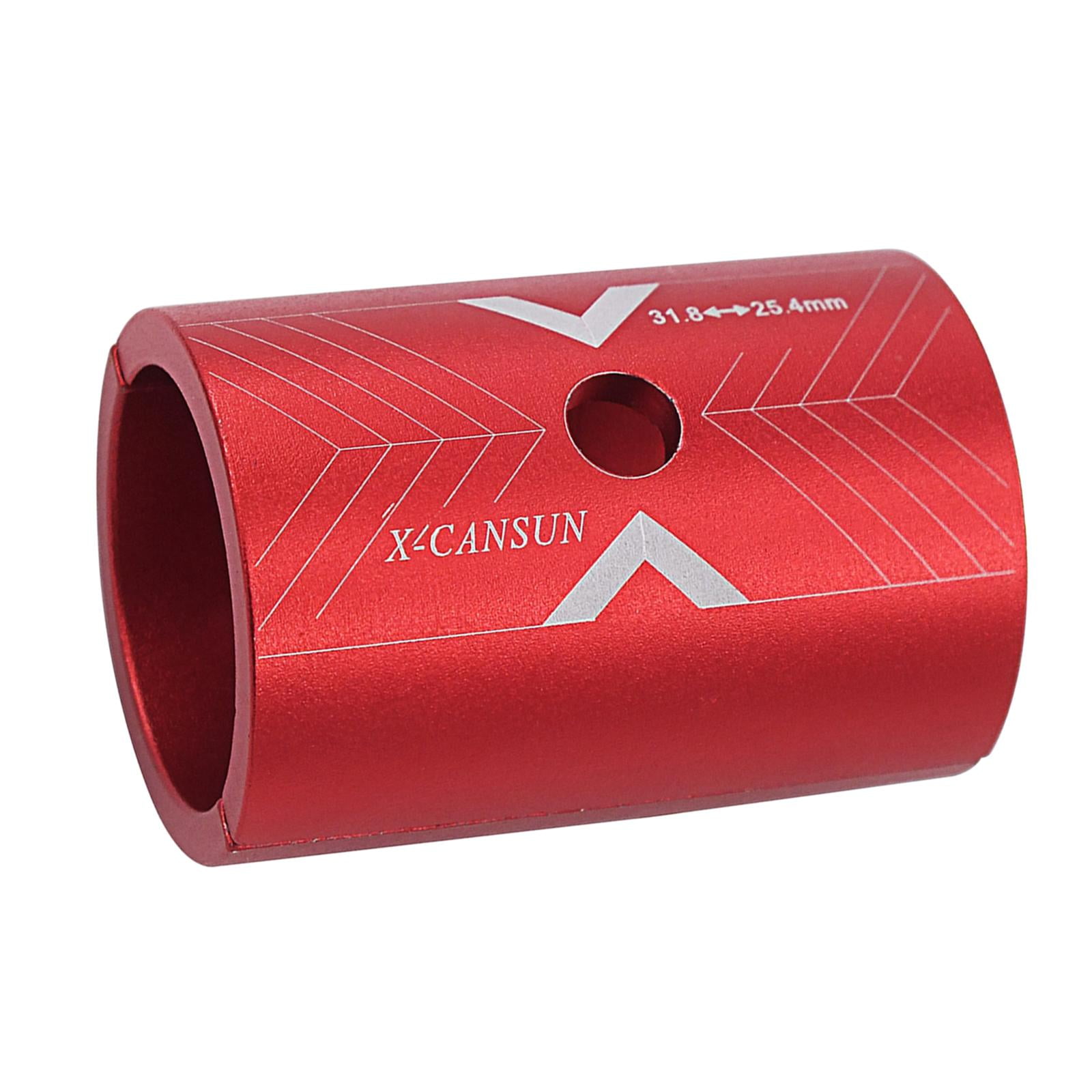 Ioensy - Espaciador De Cuña Para Manillar De Bicicleta, Piezas De Ciclismo De 25,4mm - 31,8mm, Junta De Vástago De Bicicleta, Color Rojo