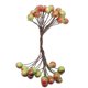 thumbnail image 3 of 200 Piezas De Espuma Artificial Holly Berry Flower Pearl Double Head Decor Green, 3 of 5