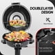 thumbnail image 3 of Parrilla eléctrica vertical ROVSUN de 1600 W con tapa, acero inoxidable 304, 3 of 9