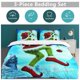 thumbnail image 5 of Grinch Bedding Set Duvet Cover Comfortable and Lightweight Cartoon Bedding 3 Piece Bed Set, 5 of 5