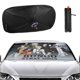 thumbnail image 1 of Perros Callejeros Bungou Sombrilla Solar para Auto - Protector de Parabrisas Plegable | Cortina Solar Delantero | Bloqueo UV y Aislamiento de Calor 133x73cm, 1 of 6