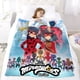 thumbnail image 5 of MIRACULOUS-ladybug anti-pilling, suave, ligera, esponjosa y acogedora de lujo para hogar y cocina – Perfecta para niños y adultos,100X130cm, 5 of 6
