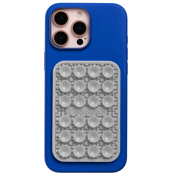 Funda para teléfono OCTOBUDDY gris definitivo de silicona con succión