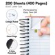 thumbnail image 4 of Cuaderno Dunwell de 5 materias 8.5x11, renglones universitarios, 200 hojas, 4 of 9