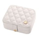 thumbnail image 5 of Joyero Caja De Joyería Duradera Para Niñas Para Pendientes Pulseras Novia Blanco, 5 of 5