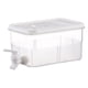 thumbnail image 2 of Dispensador de bebidas de plástico para refrigerador, dispensador de bebidas heladas con grifo, dispensador de jarra de agua potable, hervidor frío , 3L, 2 of 5
