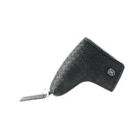 Magideal - Funda Para Palos De Golf, Funda Para Cabeza De Putter De Golf Para La Mayoría De Los Putters, Protector De Forro De Felpa, Funda Envolvente Para Cabez Patrón Tejido Negro