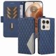 thumbnail image 1 of Funda Cartera para Motorola Edge 50 Ultra 5G con Tarjetero Soporte y Correa Azul, 1 of 6