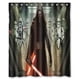 thumbnail image 1 of Cortina de ducha de Star Wars, juego de cortina de baño con ganchos, tamaño 60 x 72 pulgadas, 1 of 3