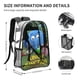 thumbnail image 3 of Selva De La Intersecciónmochila Transparente Temática Resistente Y Duradera Bolsa See through Para Trabajo Deporte Universidad Y Viaje 31 × 43 Cm, 3 of 6