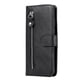 thumbnail image 4 of Funda con Cremallera para Xiaomi Redmi 9C, Carcasa Cartera de Cuero PU con Soporte y Tarjetero, 4 of 6