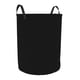 thumbnail image 2 of Lale Ki Lolu Cesta de lavandería de gran capacidad redonda con asa, bolsa para ropa sucia plegable, almacenamiento para dormitorio, baño y lavadero 44x35 cm, 2 of 6