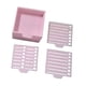 thumbnail image 3 of Portanotas Adhesivas con Plantilla, Dispensador de Notas Adhesivas, Regalo, Ahorro de Espacio, Caja de Almacenamiento de Papel de Notas Multifuncional Rosa, 3 of 5