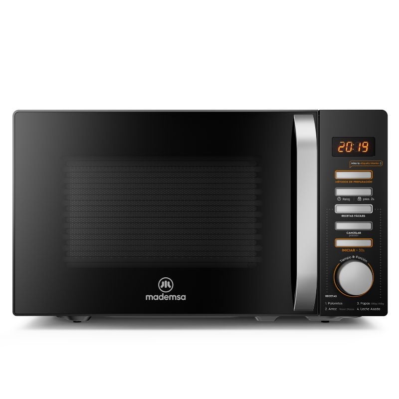 Mademsa - Microondas Mm20Fbh 20 Litros Negro