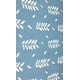 thumbnail image 3 of Mantel Rectangular Amelie Estampado / Celeste Hojas Blancas – Doral, 3 of 3