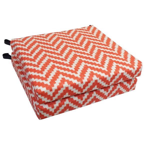 Juego de 4 Cojines para Silla de Exterior Blazing Needles Weiland Persimon