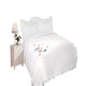 thumbnail image 2 of Quilt Cubrecama De Verano Con Flores Bordadas 2 Plazas Blanco, 2 of 4