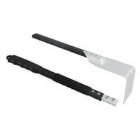 Magideal - Espátula Para Pizza, Herramienta Para Cenizas De Parrilla, Raspador, Pala Para Cenizas, Rastrillo Para Cenizas Resistente A Altas Temperaturas, Rastri