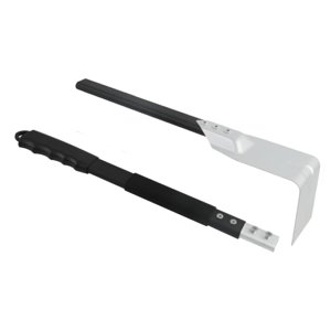 Magideal - Espátula Para Pizza, Herramienta Para Cenizas De Parrilla, Raspador, Pala Para Cenizas, Rastrillo Para Cenizas Resistente A Altas Temperaturas, Rastri