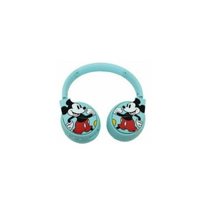 Disney - Audífonos Bluetooth Mickey Mouse Color Celeste - Ps