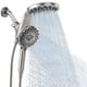 thumbnail image 1 of Combo de cabezal de ducha Newfinde High Pressure Rain con dispositivo portátil, 1 of 8