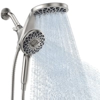 Combo De Cabezal De Ducha Newfinde High Pressure Rain Con Dispositivo Portátil