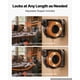 thumbnail image 4 of Carrete de Cable Extensible VEVOR 7,6 m 14AWG/3C Naranja, 4 of 9