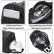thumbnail image 3 of Bolsa de deporte impermeable para gimnasio, pequeña, para viajes, con compartimento para zapatos, para fin de semana, con bolsillo separado para artículos secos y húmedos, para hombres y mujeres., 3 of 7