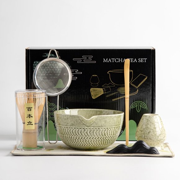 Set de accesorios para ceremonia Matcha DWEHIXBUY estilo japonés