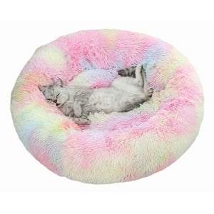 Center Web - Cama Mascota Antiestres Perro Gato De 50 Cms Ultrasuave Rosa