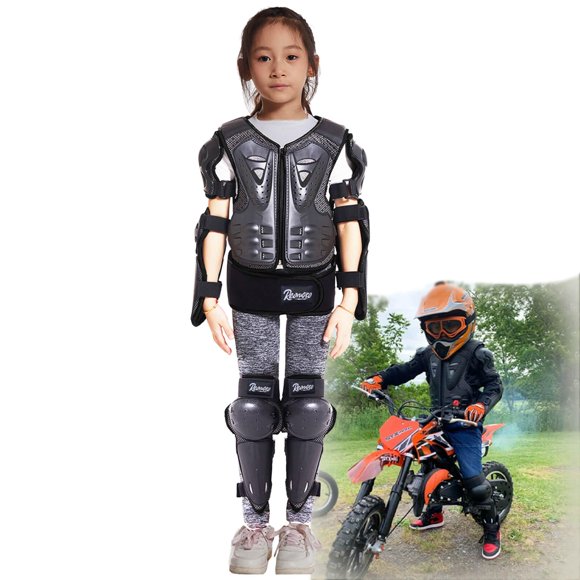 Protector Reomoto Kids 43 cm con rodilleras y coderas