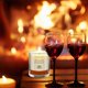 thumbnail image 4 of Frasco de vidrio con aroma a manzana y canela Scented Candle Relaxation, 4 of 6