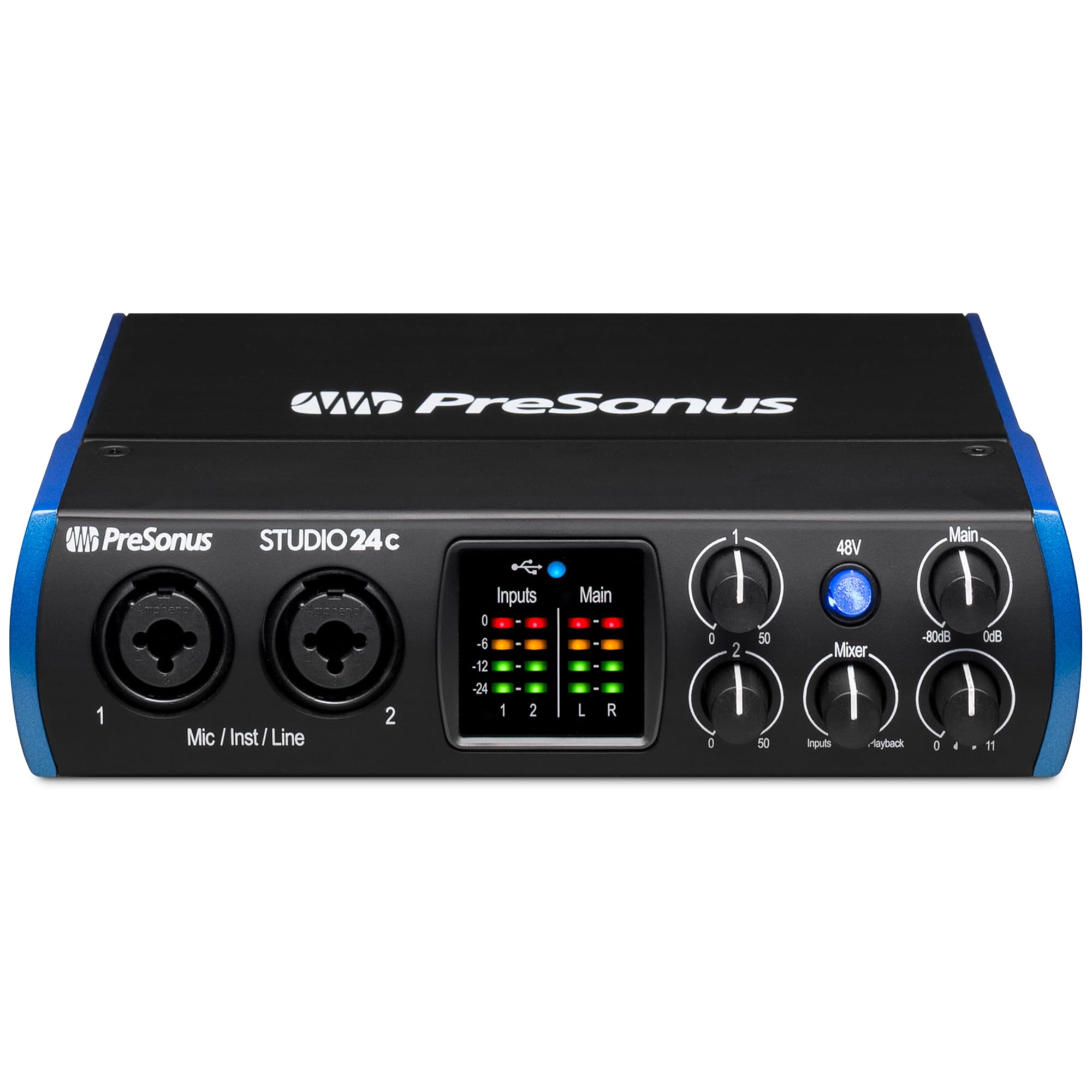 DTM・DAW PreSonus Studio24c Interfaz de audio PreSonus Studio 24c 2x2, 192 kHz con software