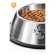 thumbnail image 5 of Comedero Antideslizante Vitrineon Cl Acero Inoxidable Para Mascotas 29cm Vitrineon Cl Plateado, 5 of 9