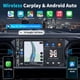 thumbnail image 2 of Estéreo para coche SJOYBRING Double Din con control de voz Carplay, 2 of 6