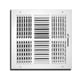 thumbnail image 1 of Register Grille Truaire C104M - Suministro de 4 vías (10 x 10 pulgadas), color blanco, 1 of 2