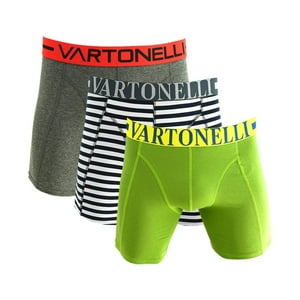 Giovacchino - Pack De 3 Boxer Largo Algodón Hombre