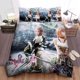 thumbnail image 1 of Final Fantasy – Lightning And Serah Quilt Duvet Cover Set Super 3-Piece Bedding Set, 1 of 5